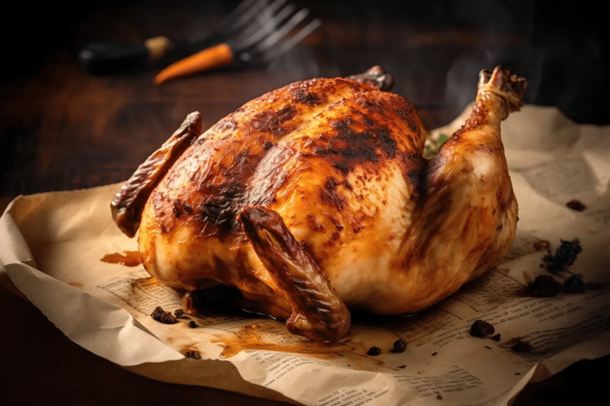 Grilled Whole Chicken